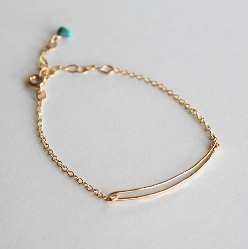 Image of open bar bracelet