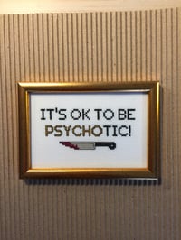 Psychotic (gold frame)