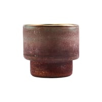 Image 2 of Burnished / metallic pot vase