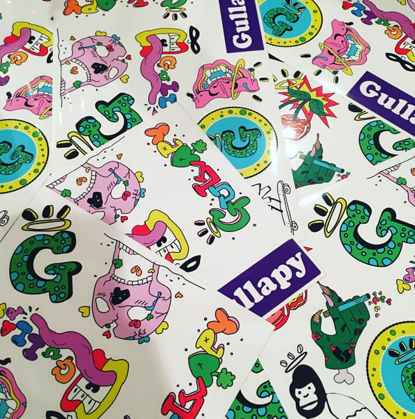 Image of GULLAPY STICKERS HEART BREAK COLLECTION