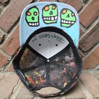 Image 9 of Hand Painted Hat 19 Curved Brim Hat 