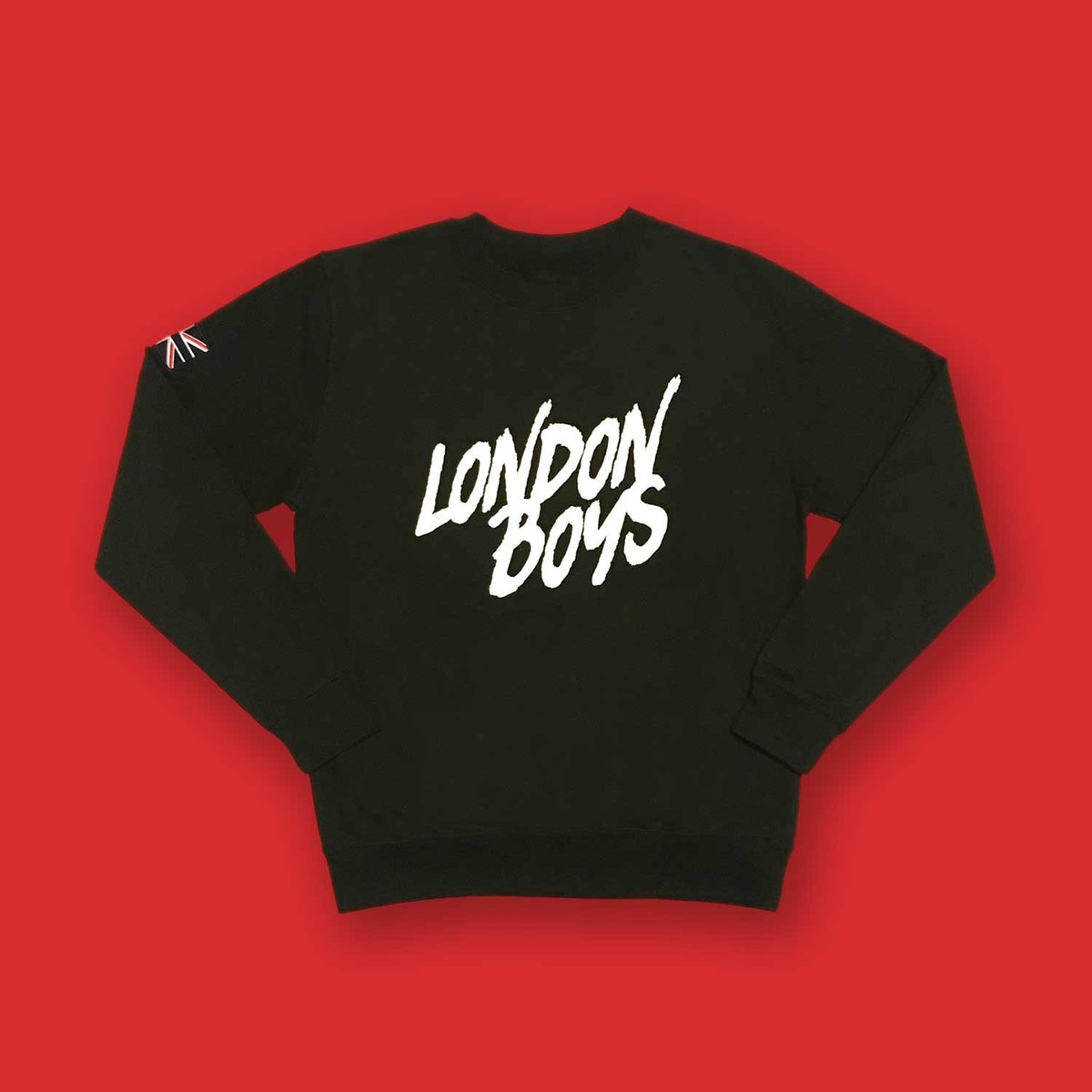Image of LONDON BOYS SWEATSHIRT BLACK