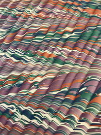 Image 1 of Marbled Paper #15 'Technicolour Ripple'