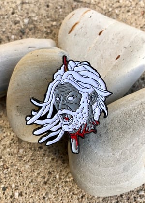 Image of Fresh Pins of LA: "Walker, King Ezekiel" TWD Soft Enamel Pin