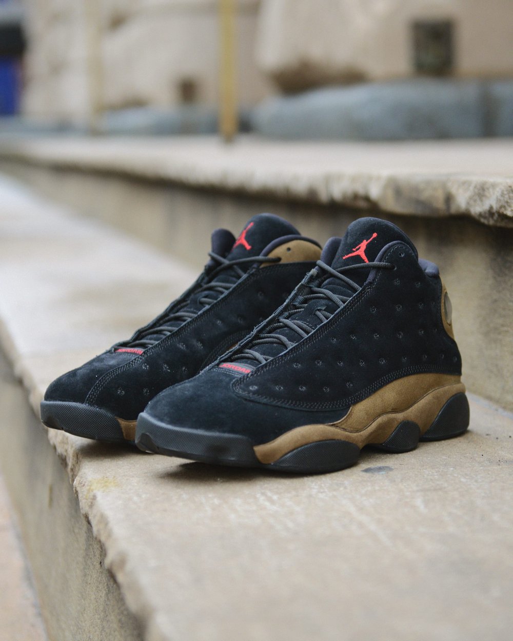 Image of AIR JORDAN 13 RETRO "OLIVE"