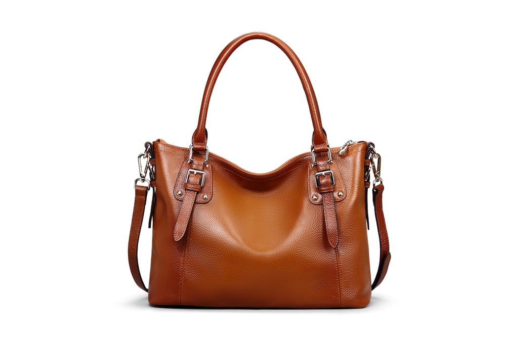 Image of 3 Colors Women's Leather Shoulder Handbags Large Capacity Totes Work Satchel Designer Purses SL9202