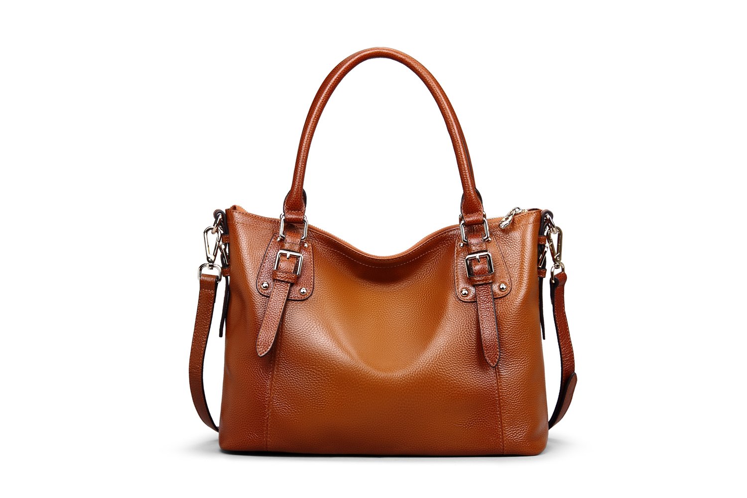 3 Colors Women&#39;s Leather Shoulder Handbags Large Capacity Totes Work Satchel Designer Purses ...