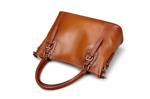 Image of 3 Colors Women's Leather Shoulder Handbags Large Capacity Totes Work Satchel Designer Purses SL9202