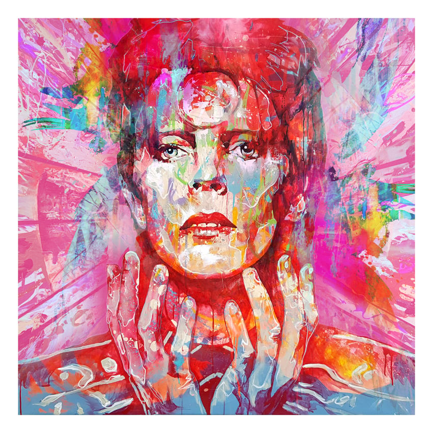 "Bowie" OPEN EDITION PRINT - FREE WORLDWIDE SHIPPING!!!