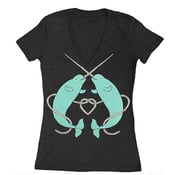 Image of Women's Narwhals Tee VNeck