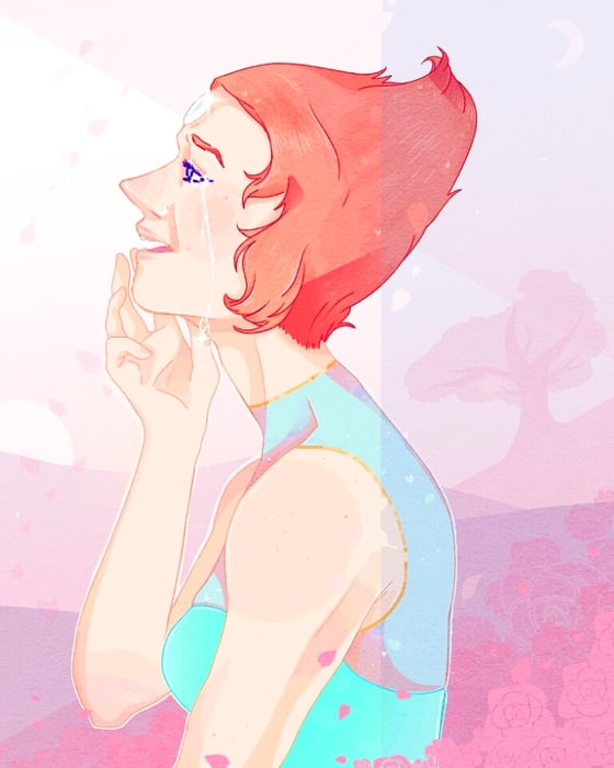 Image of Pearl - Steven Universe Poster Print