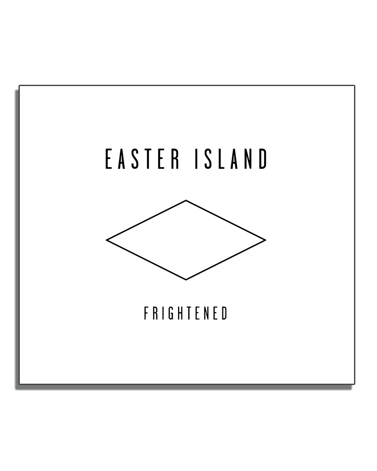 Image of Easter Island "Frightened" Compact Disc