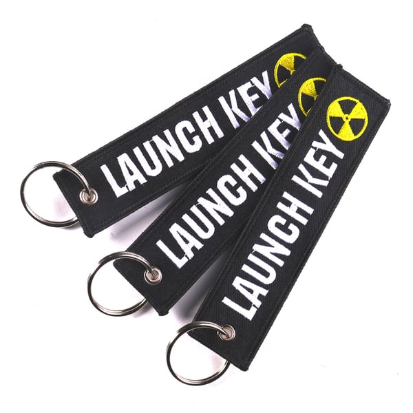 Image of Nuclear Launch Key Chain