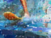 Image of ENDLESS SUMMER "Waterski Couple" (Limited edition digital mosaic on canvas)