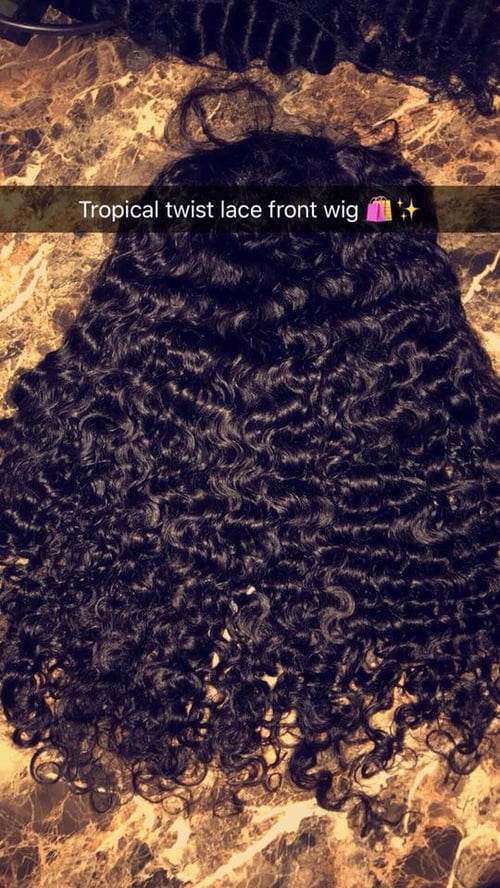 Image of Tropical twist lace front 11A