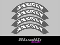 Image 1 of BRIDGESTONE Tyre Stencil Stickers