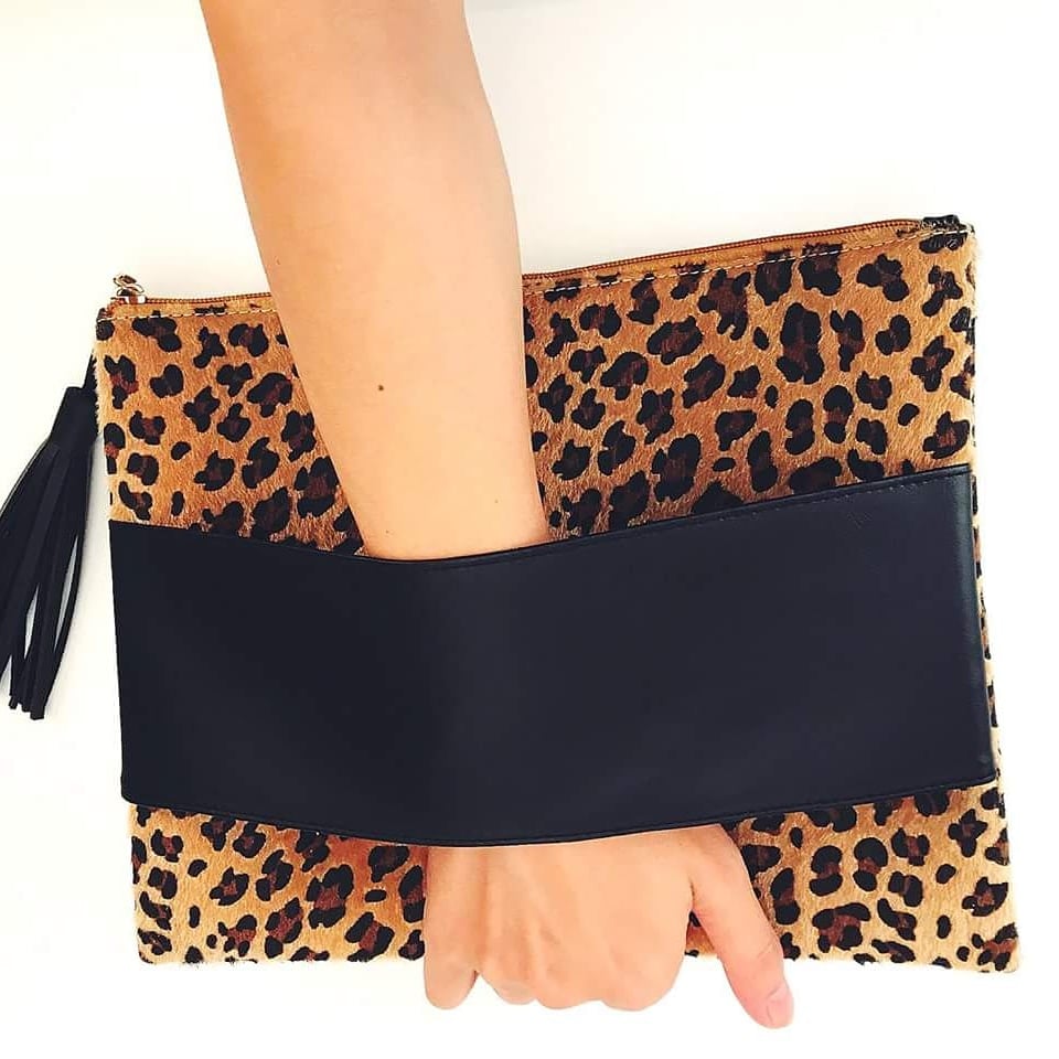 Image of Leopard Clutch