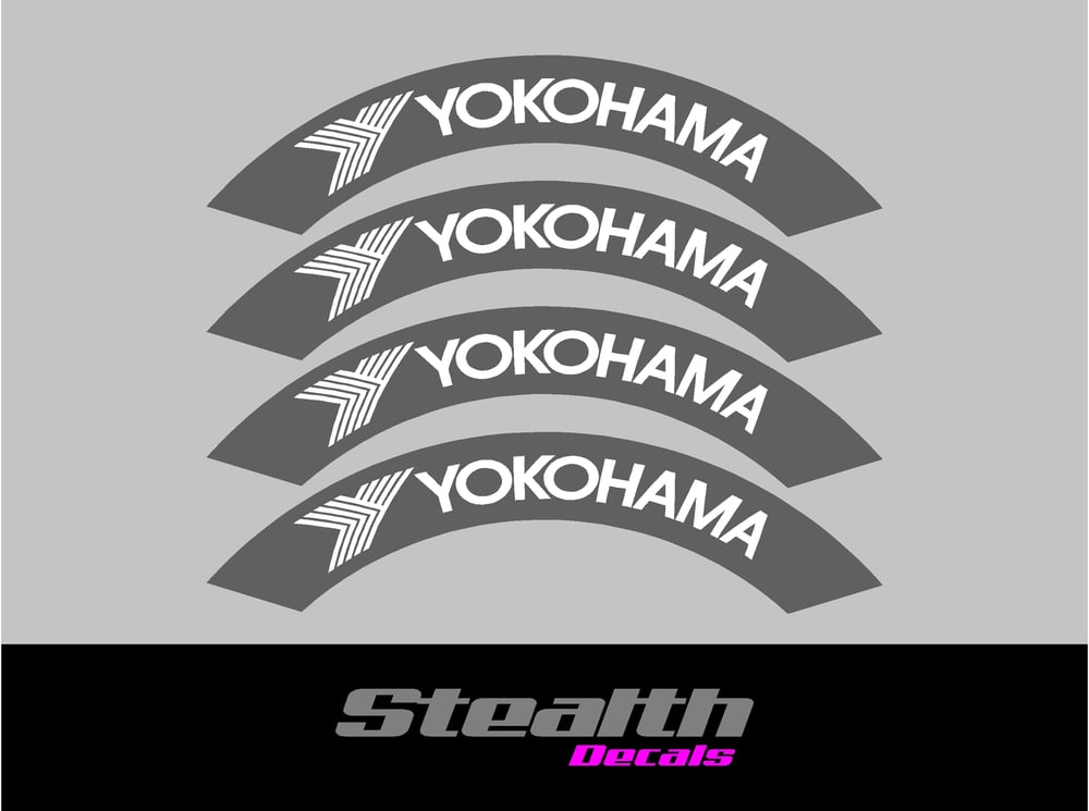 yokohama tire stickers
