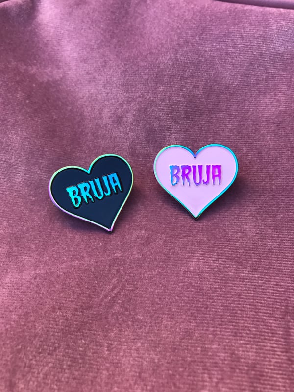 Image of Bruja Rainbow Pin