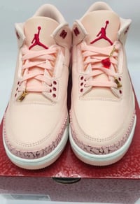 Image 1 of Jordan 3 Retro Valentine's Day Treat YourselfSize 12w / 10.5m