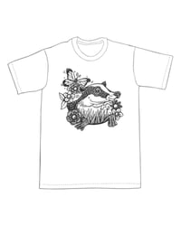 Image 1 of Friendly Badger T-shirt (A2) **FREE SHIPPING**