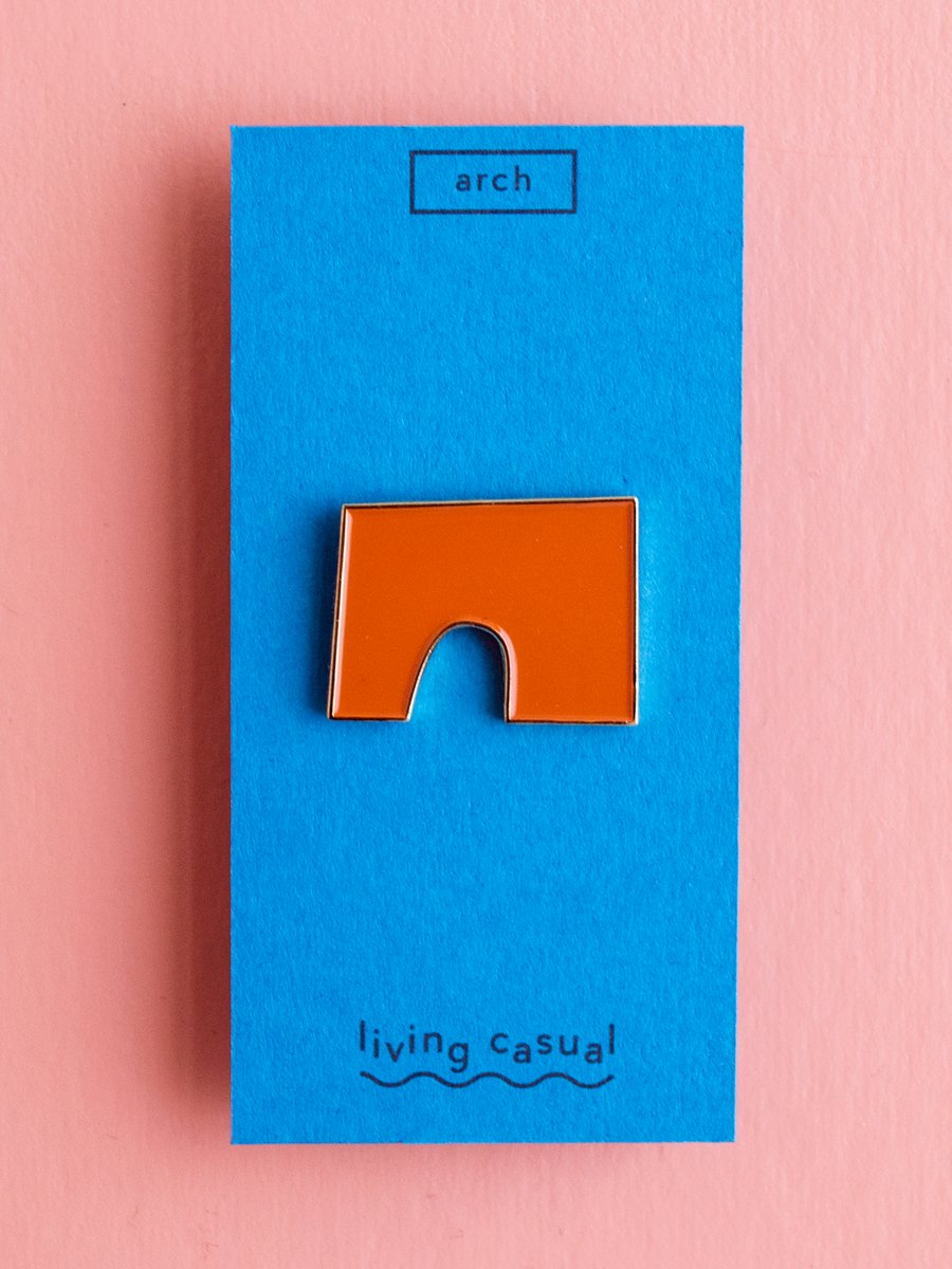 Enamel Pins living casual