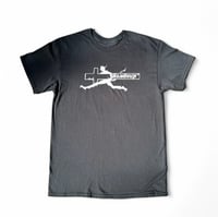 Image 1 of devil logo tee black