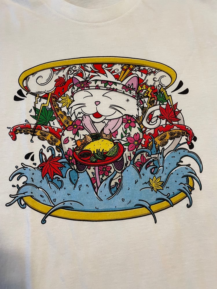 Image of Fish taco cat shirt 