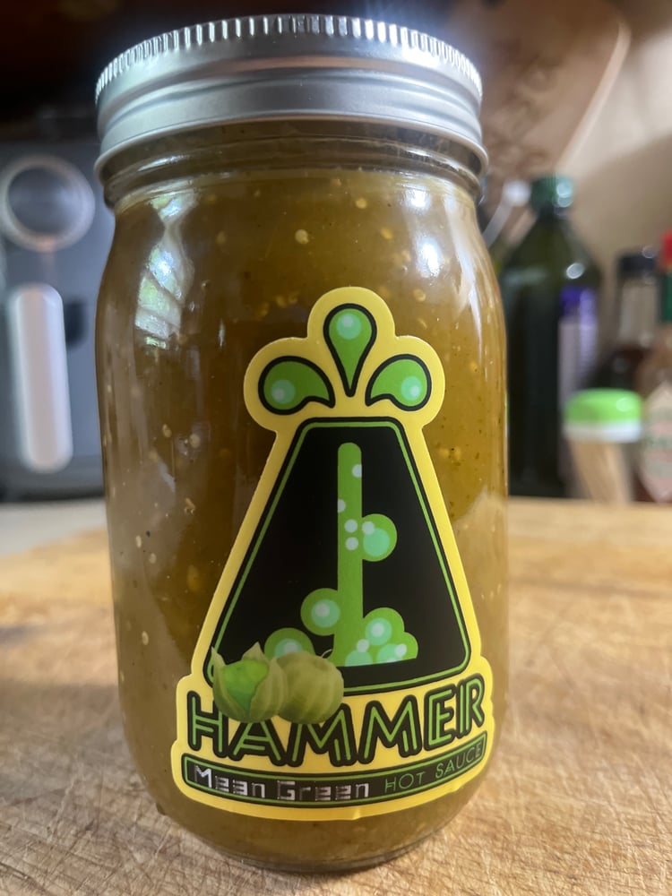 Image of MEAN GREEN PINT JARS 
