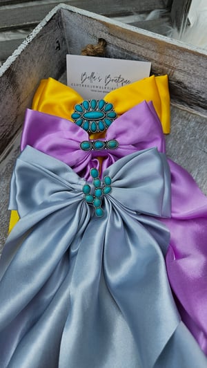 Image of Western Hair Bow Clip 