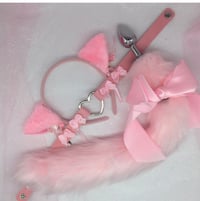 Pink/ pink 🐱 Pet play 