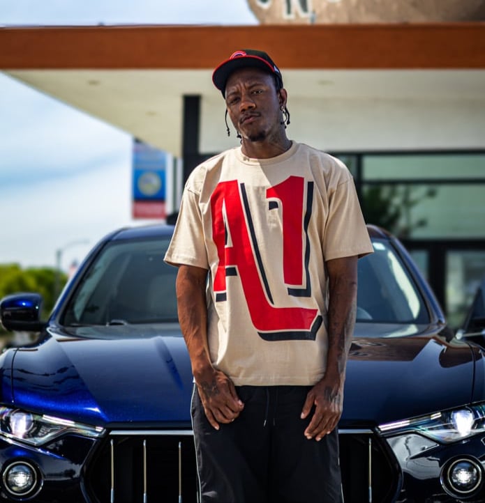 Image of A1 Shirt (Cream X Red & Black)