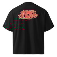 Image 2 of 100YEARSOFWEALTH Hyper Color Graff Logo 3-d RED T-shirt