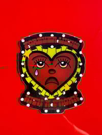 Image 2 of Forever Living With A Frown Vinyl Sticker 