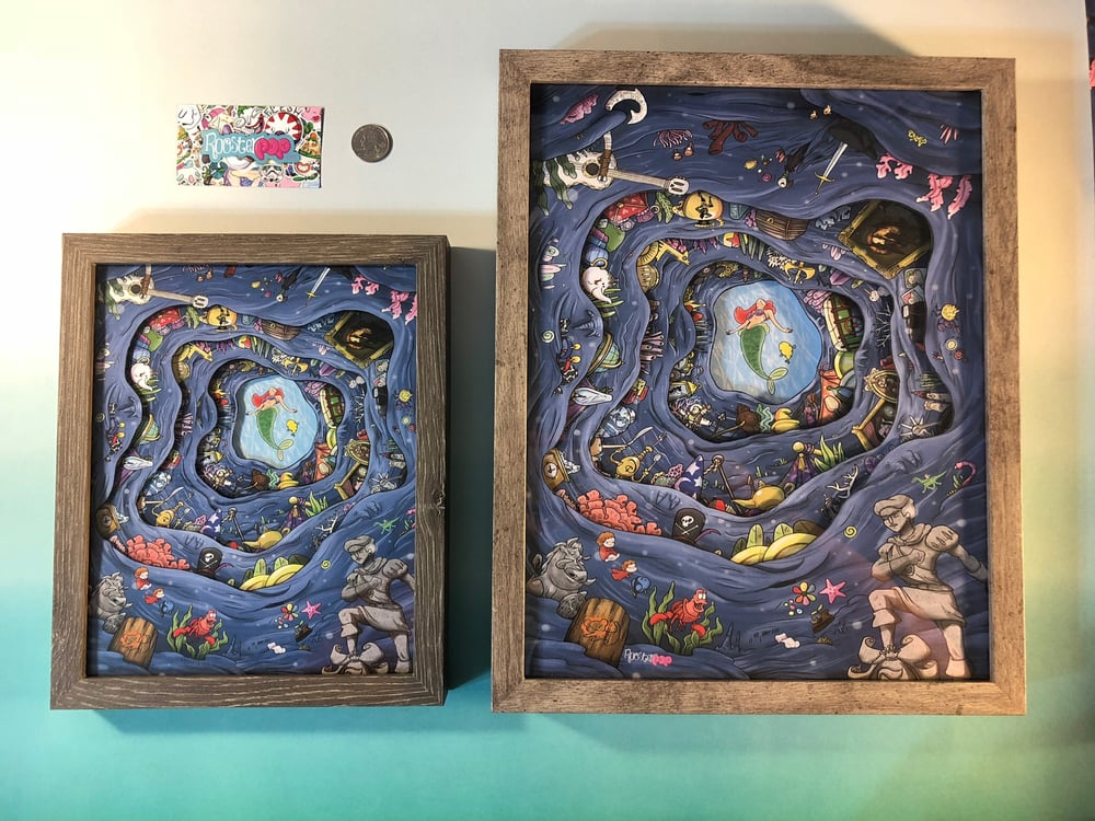 Image of Ariel’s Treasure Deluxe Shadow Box