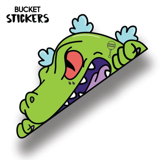 Image of Bucket Stickers X REPTAR"