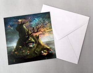 "Felicias Island" set of 4 cards - Alexander Jansson Shop