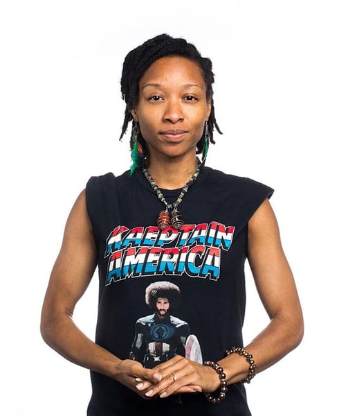 Image of Kaeptain America - Women (Black)