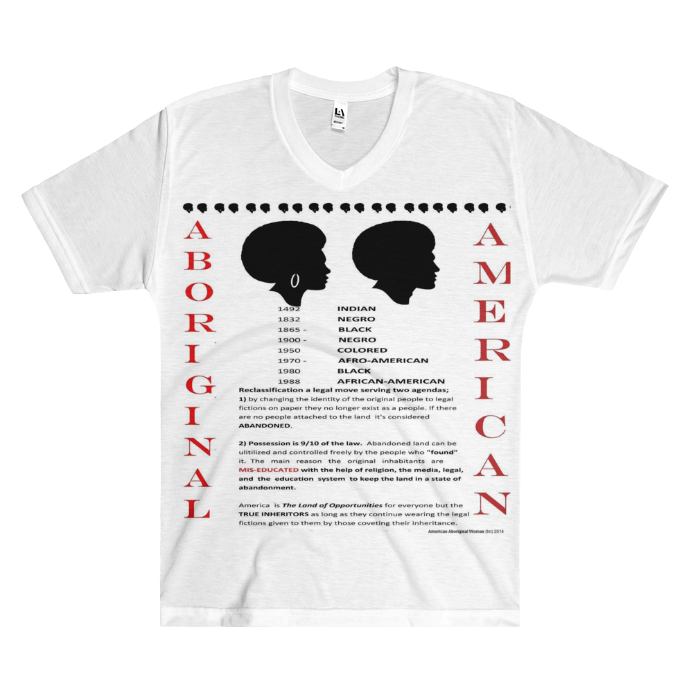 Image of Aboriginal American Full Print Tee