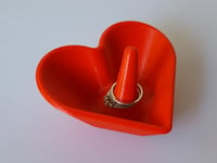 Image 2 of Heart Shaped Jewelry Bowl / Ring Holder