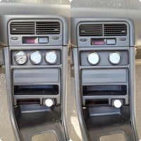 Image 1 of 88-91 Honda CRX / EF Civic (All) Climate Control Gauge Pod Plates