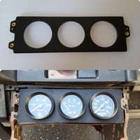 Image 5 of 88-91 Honda CRX / EF Civic (All) Climate Control Gauge Pod Plates