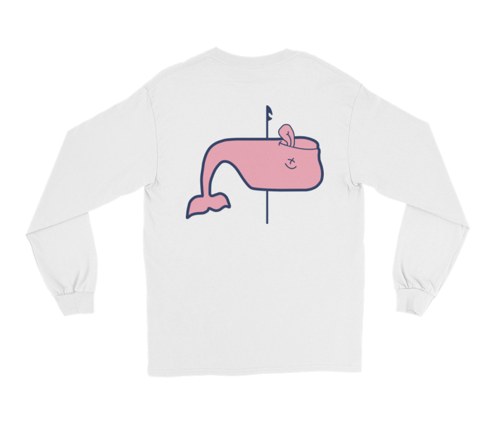 Image of Dead Whale Long Sleeve - White