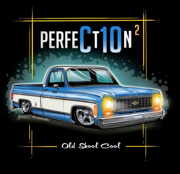 Image of 73 Squarebody Perfection Blue