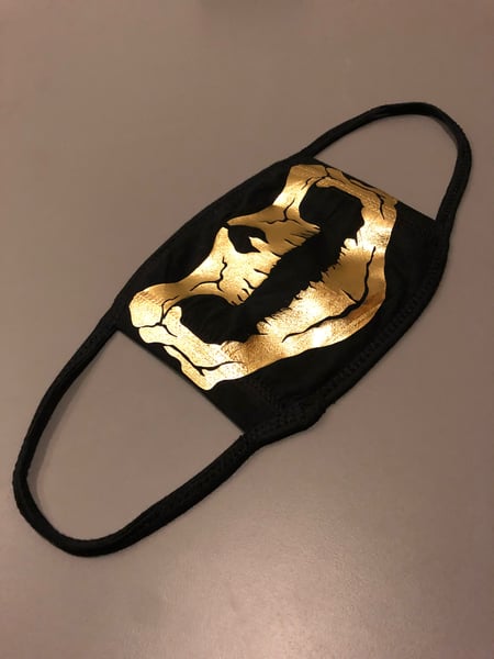 Image of (Pre-Order) Gold Skull Mask