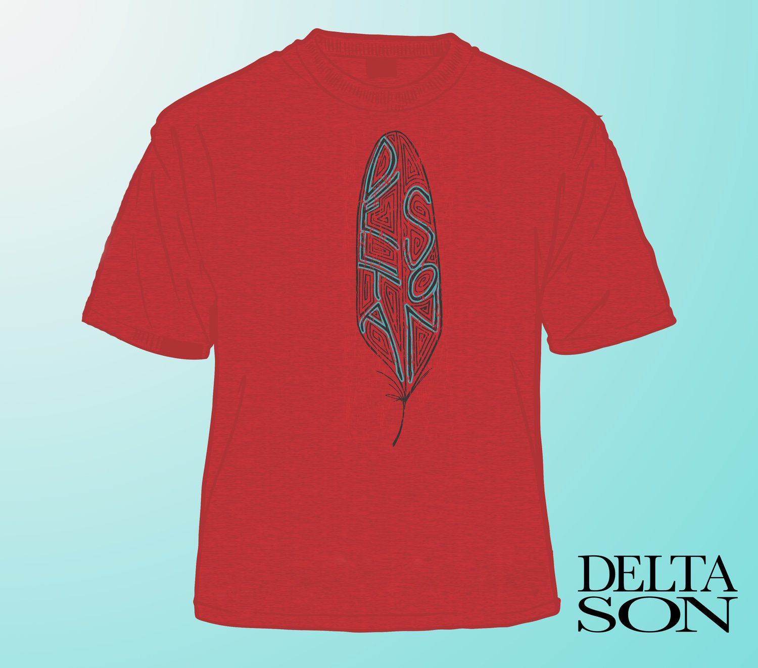 Image of Feather Logo T