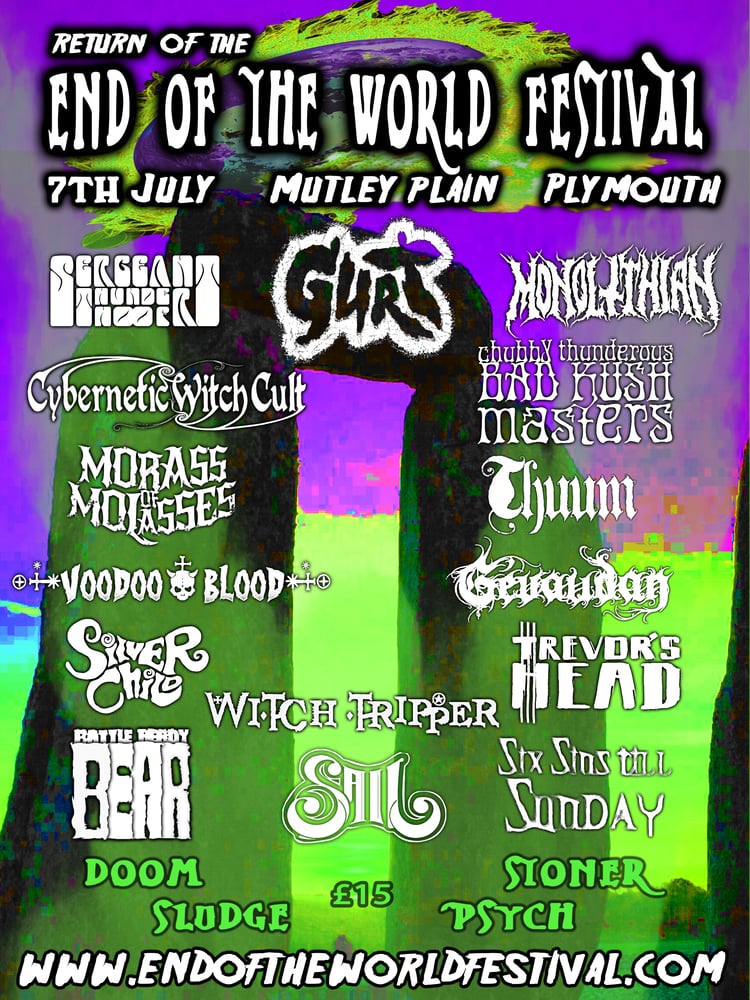 Image of RETURN OF END OF THE WORLD FESTIVAL E-TICKET
