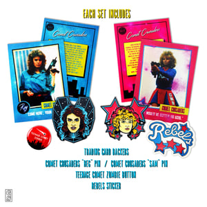 Image of Comet Crusaders Collectible Pin Set