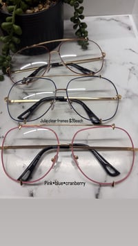 Image 1 of Julie clear frame