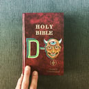 Image of D-faced HOLY BIBLE